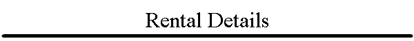 Rental Details