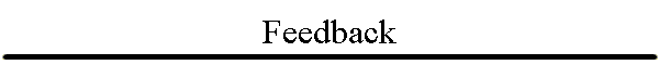 Feedback